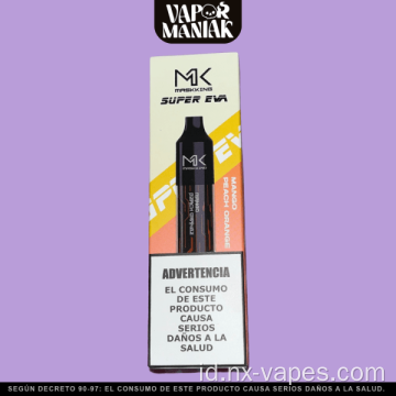 Topeng Super Eva 4000 Puff Disposable Vape